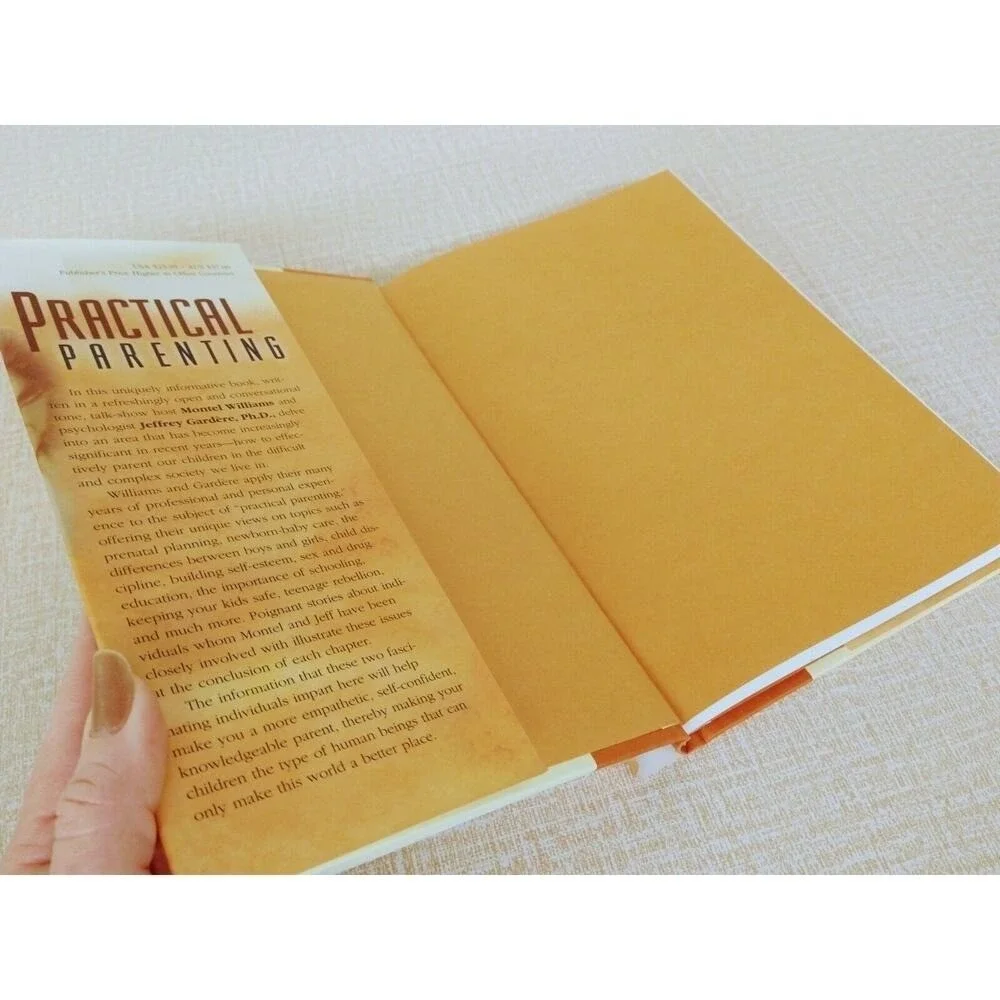 Practical‎ Parenting Montel Williams 2001 Hardcover Parenting Advice HCDJ
